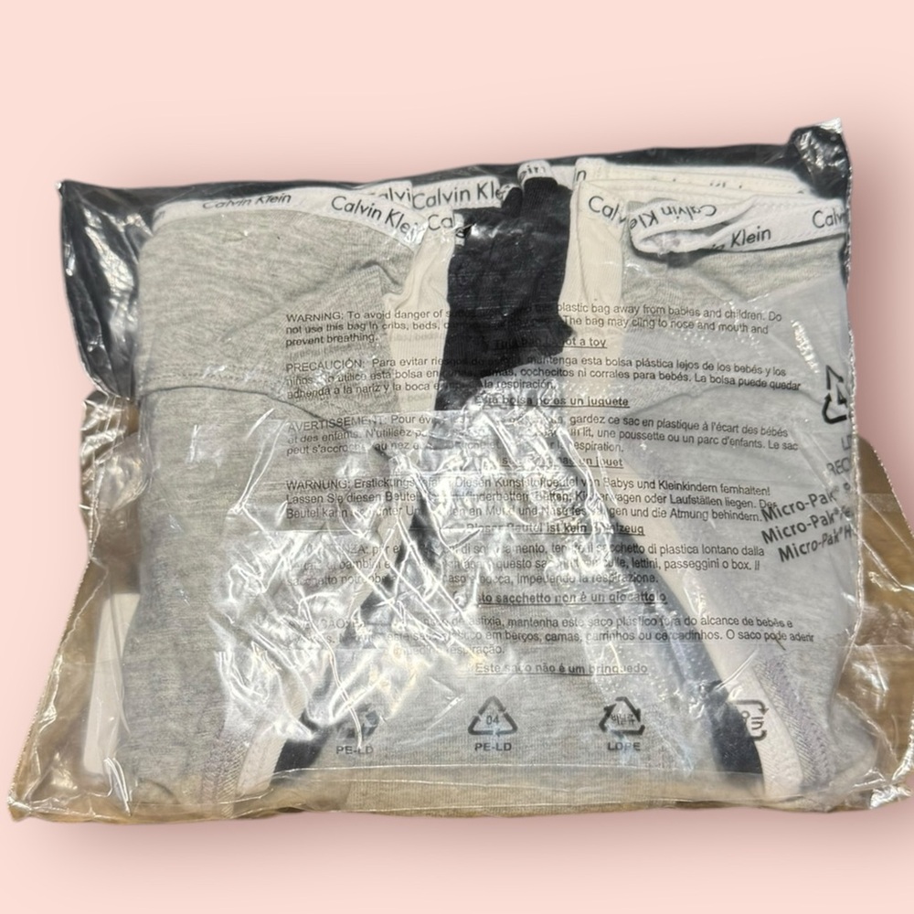 NWT Calvin Klein Women’s Signature Cotton Bikini, 5-Pack, Medium - Picture 4 of 4